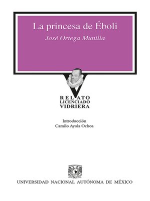 cover image of La princesa de Éboli